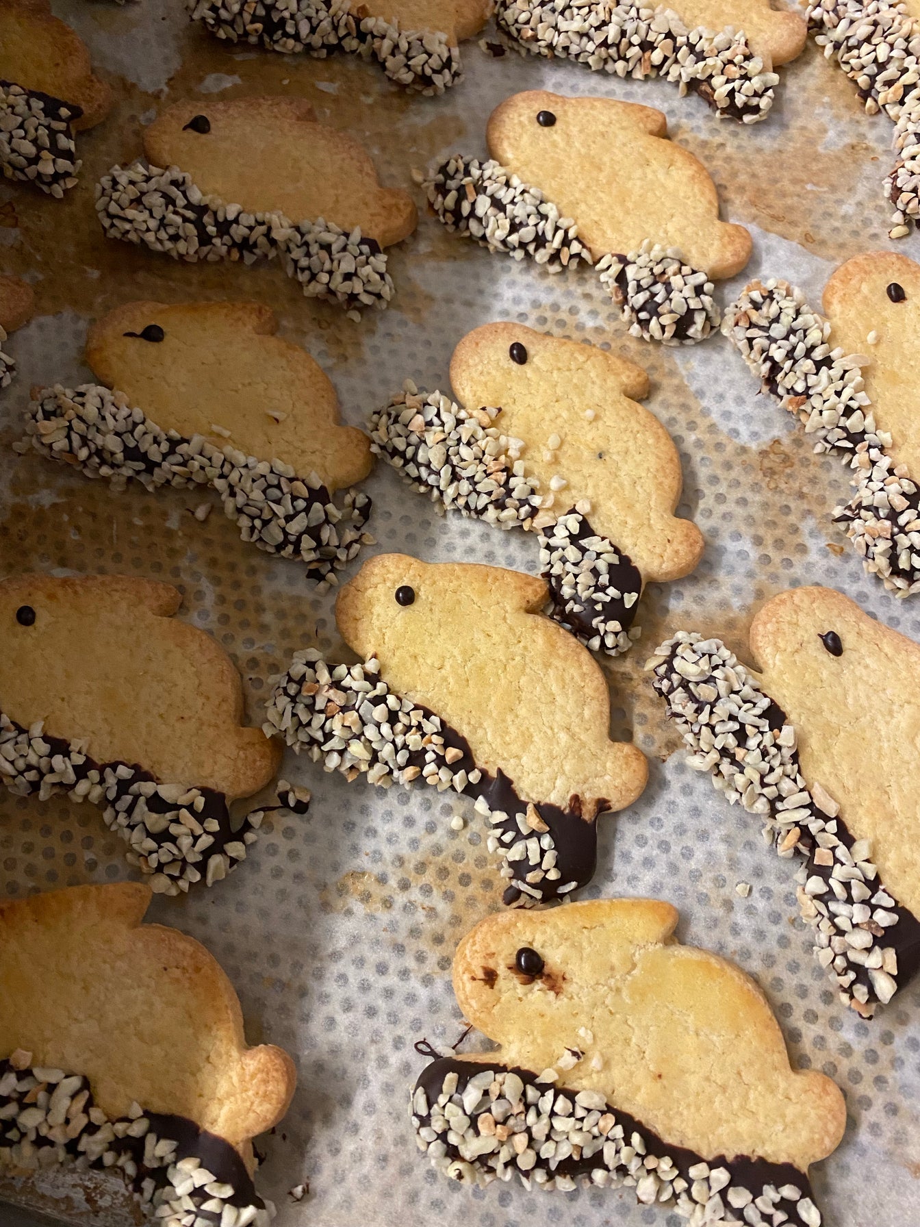 Osterhasen-Mischung aus Mürbteig 5 Stück – Fränkische Lebküchnerei Osterhasen-Mischung aus Mürbteig 5 Stück – Fränkische Lebküchnerei